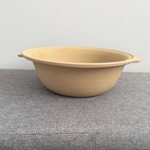 Fire King Tan Ceramic Mixing Bowl